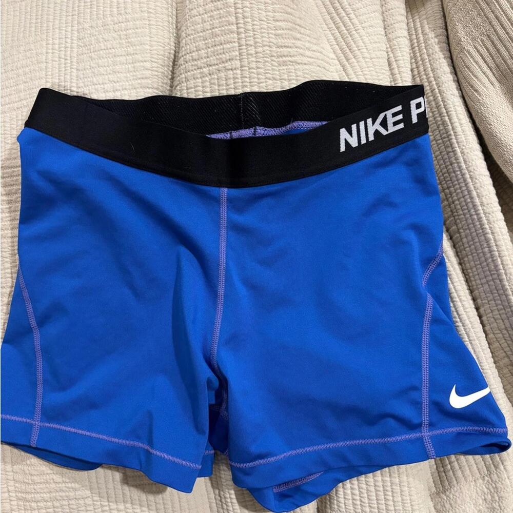 Nike Women's Blue Performance Shorts